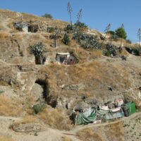 The Sacromonte caves in Granada